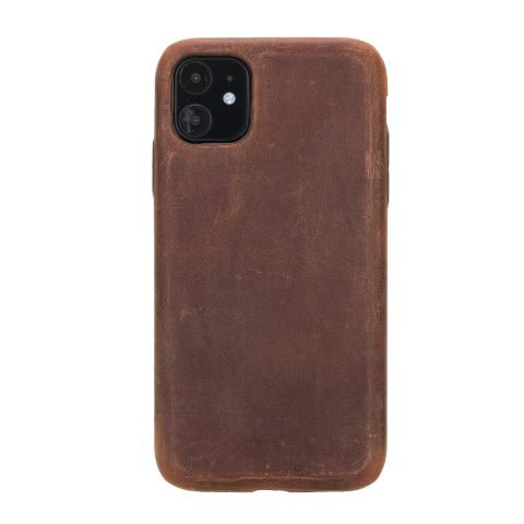 Rock Cover iPhone 11 Deri Telefon Kılıfı