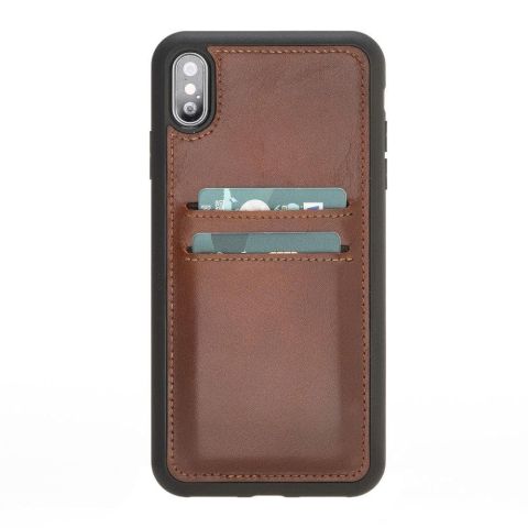 Flex Cover iPhone XS Max Leather Case with Card Holder
