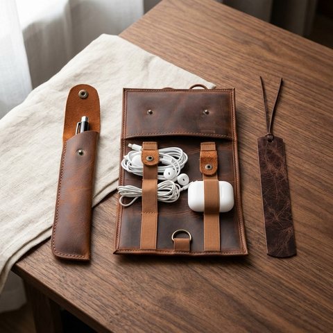 Desk Gift Set (Brown)