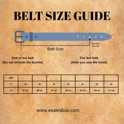 Sport Man Leather Men's Belt, Genuine leather (Image 6)