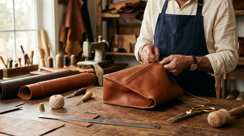 A Day in a Leather Workshop: Production Process